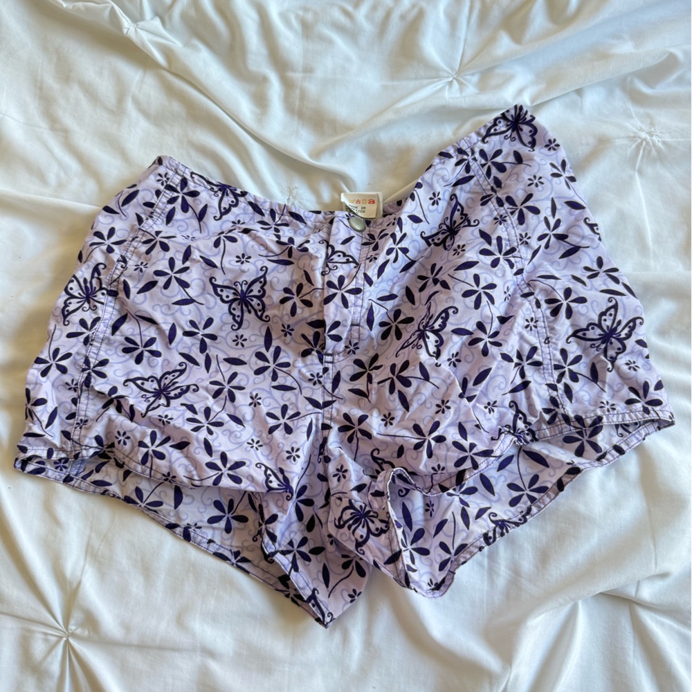 Jantzen Lavender Floral Women's Shorts